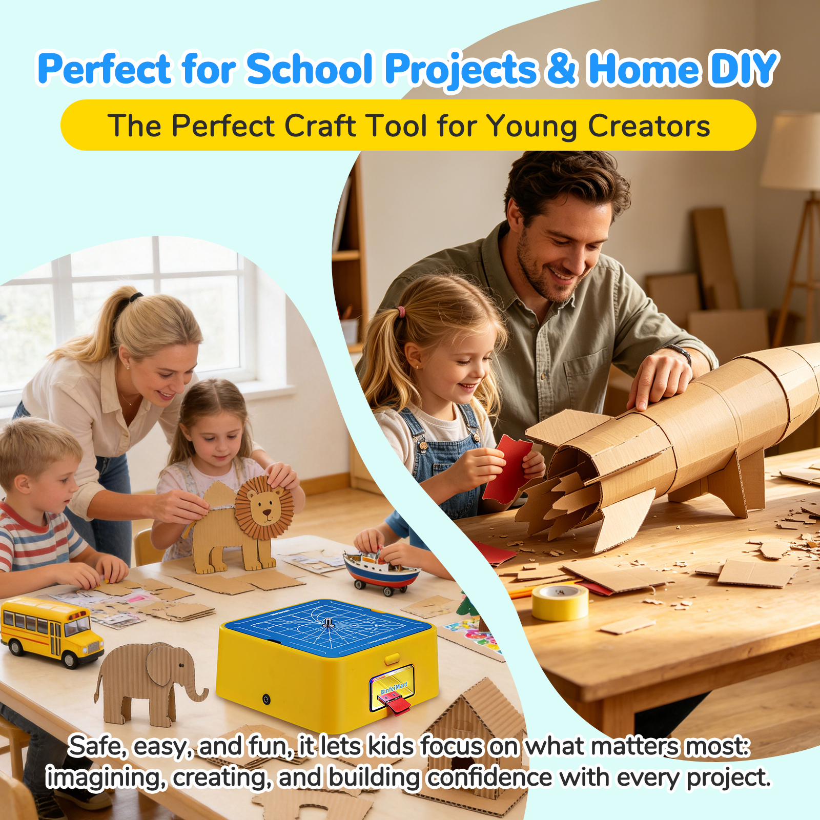 PERFECT FOR SCHOOL PROJECTS & FAMILY DIY!